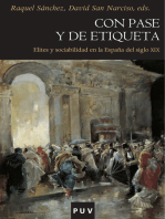 Con pase y de etiqueta: Elites y sociabilidad en la España del siglo XIX