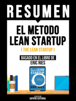 Resumen - El Metodo Lean Startup (The Lean Startup): Basado En El Libro De Eric Ries
