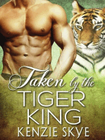 Taken by the Tiger King: Steamy Shifter Romances, #2
