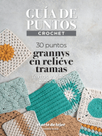 Guía de puntos crochet