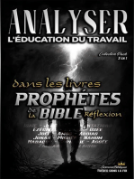 Analyser L'éducation du Travail dans les Livres Prophétiques de la Bible