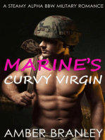 Marine’s Curvy Virgin (A Steamy Alpha BBW Military Romance)