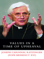 Values in a Time of Upheaval