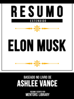 Resumo Estendido: Elon Musk - Baseado No Livro De Ashlee Vance