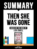 Summary: Then She Was Gone - Based On The Book By Lisa Jewell