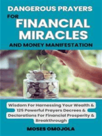 Dangerous Prayers For Financial Miracles And Money Manifestation