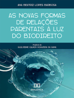 As novas formas de relações parentais à luz do Biodireito