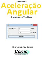 Calculando A Aceleração Angular Programado Em Visual Basic