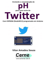 Enviando A Concentração De Ph Para Uma Conta Do Twitter Com Esp8266 (nodemcu) Programado Em Arduino