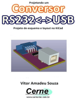 Projetando Um Conversor Rs232<->usb Projeto De Esquema E Layout No Kicad