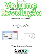 Calculando O Volume De Sólidos Por Revolução Programado Em Visual C#