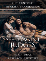 Septuagint - Judges