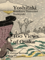 Yoshitaki Kunikazu Nansuitei Yoshiyuki 100 Views of Osaka