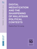 Digital Mediatization and the Sharpening of Malaysian Political Contests