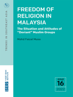 Freedom of Religion in Malaysia: Freedom of Religion in Malaysia