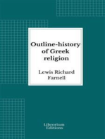 Outline-history of Greek religion
