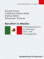 Beruflich in Mexiko: Trainingsprogramm für Manager, Fach- und Führungskräfte