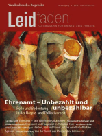 Ehrenamt – Unbezahlt und unbezahlbar. Rolle und Bedeutung in der Hospiz- und Palliativarbeit: Leidfaden 2015 Heft 04