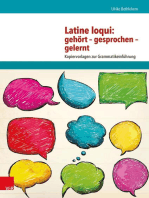 Latine loqui