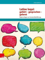 Latine loqui: gehört - gesprochen - gelernt: Kopiervorlagen zur Grammatikeinführung