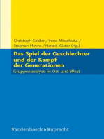 Das Spiel der Geschlechter und der Kampf der Generationen: Gruppenanalyse in Ost und West