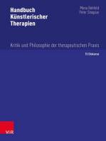 Handbuch Künstlerischer Therapien: Kritik und Philosophie der therapeutischen Praxis