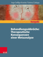 Behandlungsabbrüche: Therapeutische Konsequenzen einer Metaanalyse