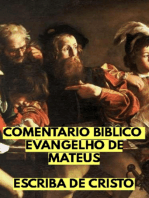 Comentário Bíblico - Evangelho De Mateus