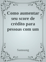 Como aumentar seu score de crédito: Para pessoas com um histórico de crédito ruim