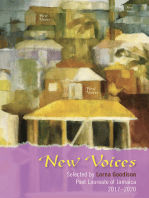 New Voices: Selected by Lorna Goodison, Poet Laureate of Jamaica, 2017-2020