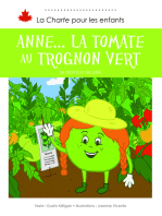 Anne… la tomate au trognon vert: Le droit à la sécurité