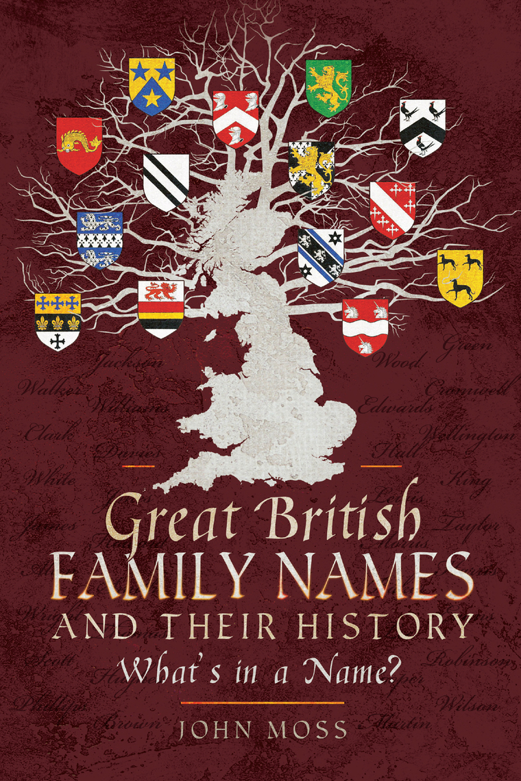 Great British Family Names and Their History by John Moss (Ebook