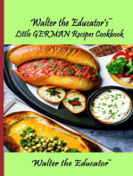 Walter the Educator's Little German Recipes Cookbook