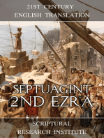 Septuagint - 2ⁿᵈ Ezra