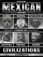 Ancient Mexican History: Olmec, Maya, Teotihuacan, Zapotec, Toltec, & Aztec Civilizations