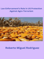 Law Enforcement's Role in U.S. Protection Against Agro-Terrorism