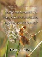 Mga Sermon sa Ebanghelyo ni Mateo (III) - Aling Ebanghelyo Ang Nagpaperpekto sa Mga Kristiyano?