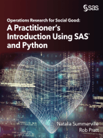 Operations Research for Social Good: A Practitioner’s Introduction Using SAS and Python