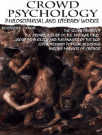 Crowd psychology. Philosophical and Literary Works. Illustrated Edition