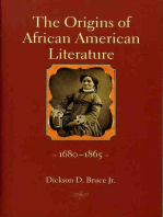 The Origins of African American Literature, 1680-1865