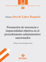 Presunción de inocencia e imparcialidad objetiva en el procedimiento administrativo sancionador