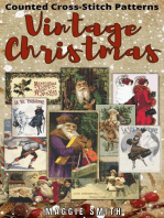 Vintage Christmas Counted Cross-Stitch Patterns