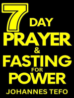 7 Day Prayer And Fasting For Power