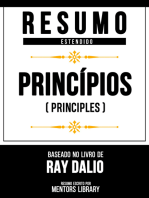 Resumo Estendido - Princípios (Principles): Baseado No Livro De Ray Dalio