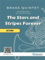 Brass Quintet (score) "The Stars and Stripes Forever"