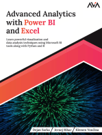 Advanced Analytics with Power BI and Excel: Learn powerful visualization and data analysis techniques using Microsoft BI tools along with Python and R