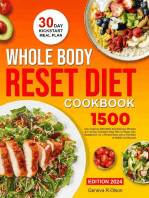 Whole Body Reset Diet Cookbook