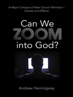 Can We Zoom into God?: A Major Critique of New Church Worship—Causes and Effects