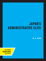 Japan's Administrative Elite