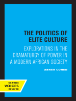 The Politics of Elite Culture